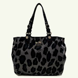 COACH 15766 Ocelot Tote Shopper Bag